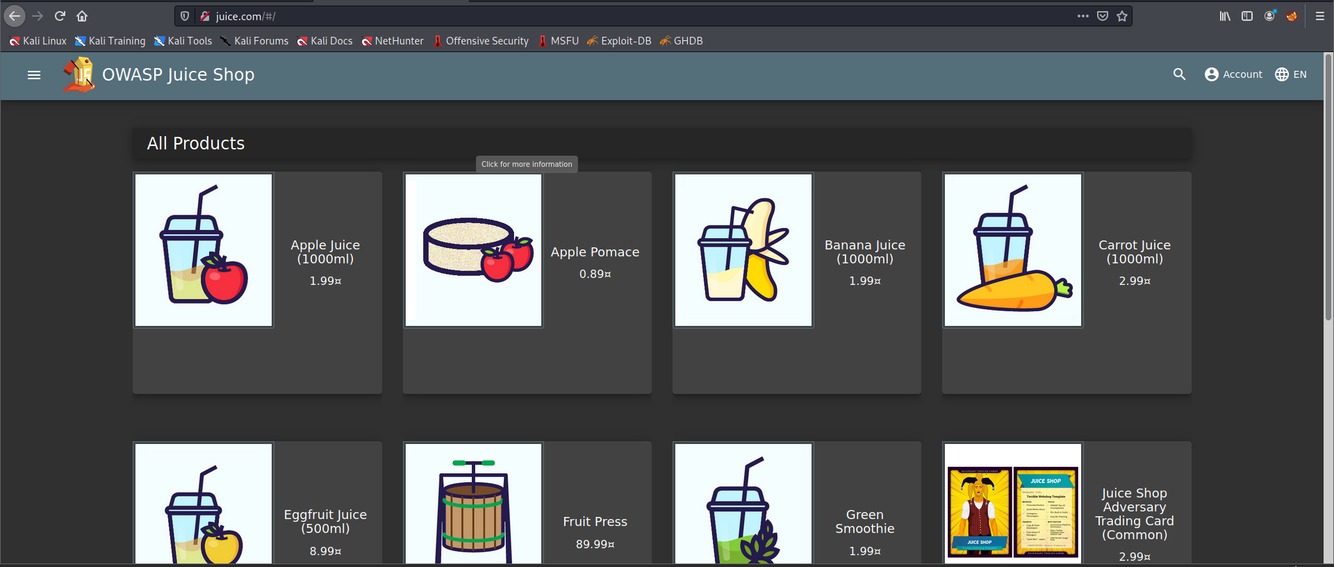 website